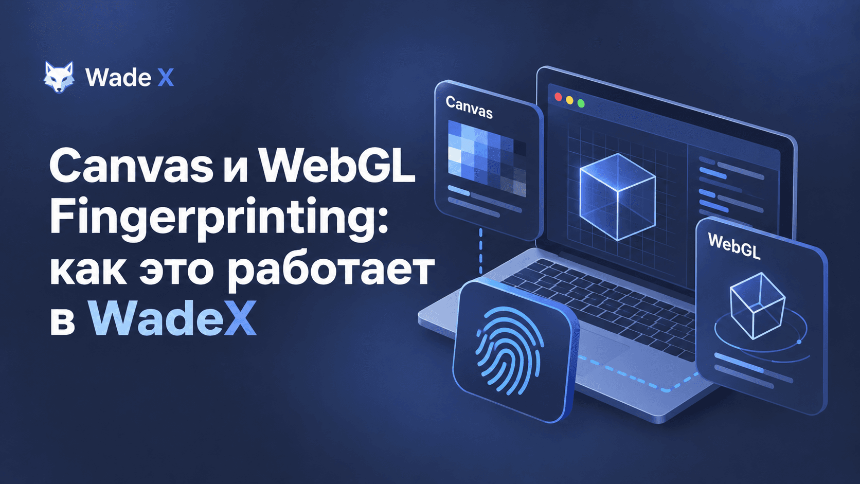 Canvas и WebGL Fingerprinting: как это работает в WadeX