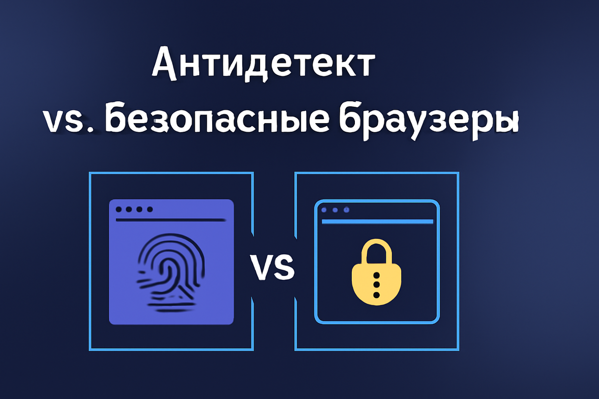 Антидетект vs. Безопасные браузеры: Что выбрать для анонимности в интернете?